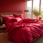 Poszewka satyna bawełna koral 039/70x80. - 2