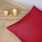 Poszewka satyna bawełna koral 039/70x80. - 4