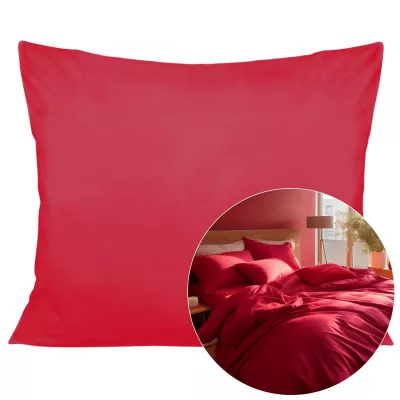 Poszewka satyna bawełna koral 039/70x80.