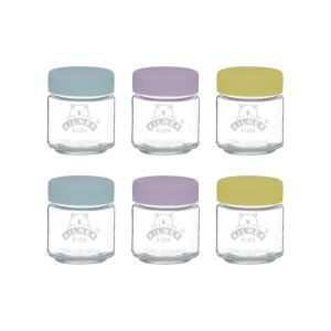 KIL-Zestaw 6 słoików dla dzieci 0,11 l.