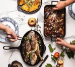 SKEPP-Forma żeliwna do zapiekania z uchwytami Noir - 4