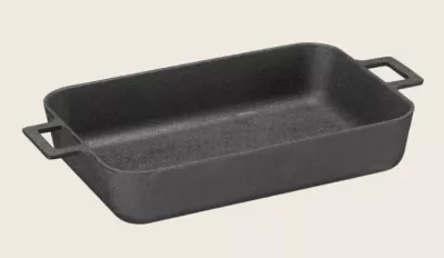 SKEPP-Forma żeliwna do zapiekania z uchwytami Noir