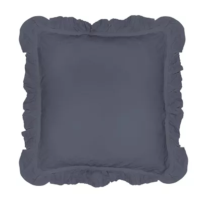 Poszewka bawełniana komplet NATURAL GREY/2x40x40 STONEWASHED