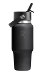 HF-Butelka 24 oz Wide Flex ze słomką, czarna - 2