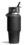 HF-Butelka 24 oz Wide Flex ze słomką, czarna - 4