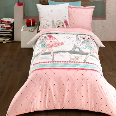 Pościel bawełniana SHOPPING/140x200 COTTONLOVE EXCLUSIVE