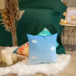 Poduszka przytulanka zodiak/40x40/lew (promocja) - 4