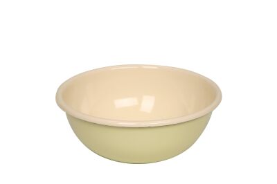 Miska emaliowana żółta 0,75l 16cm Riess Classic Bunt