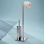 KELA-Stojak WC+szczotka toaletowa stal poler.Swing - 5