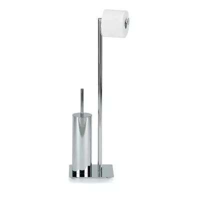 KELA-Stojak WC+szczotka toaletowa stal poler.Swing
