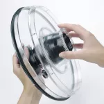 OXO-Wirówka STL do sałaty 2w1, stalowa - 6