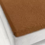 Prześcieradło 175x220 Tulipan_4 brązowy (4044/BR-011T) - 2