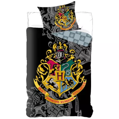 Pościel bawełna 140x200+1p70x90 Harry Potter herb