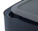 JJ-Kosz potrójny na pranie 90l. Tota Trio czarny - 4