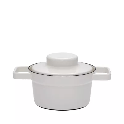 Patelnia ceramiczna 0,75l Aromapots jasny szary 16 cm Riess