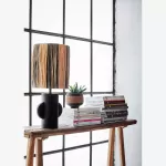 Lampa stołowa metalowa Raffia 23 x 53 cm Madam Stoltz - 2