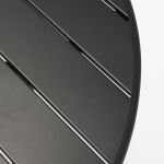 Stół ogrodowy okrągły czarny 120x74 cm House Doctor - 3