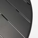 Stół ogrodowy okrągły czarny 120x74 cm House Doctor - 3