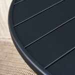 Stół ogrodowy okrągły czarny 120x74 cm House Doctor - 7