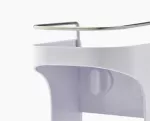 JJ-Organizer prysznicowy 2półki Capsule biały - 2