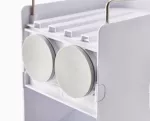 JJ-Organizer prysznicowy 2półki Capsule biały - 5