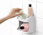JJ-Organizer prysznicowy 2półki Capsule biały - 11