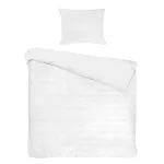 Pościel satyna bawełniana MARSELA WHITE/140x200+1posz. 70x80 EXCLUSIVE - 8