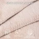 Koc T Bawełniany/BA861/200x220 j.beż - 10