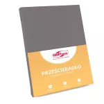 Prześcieradło bawełna JASNY SZARY/037/160x205 - 3