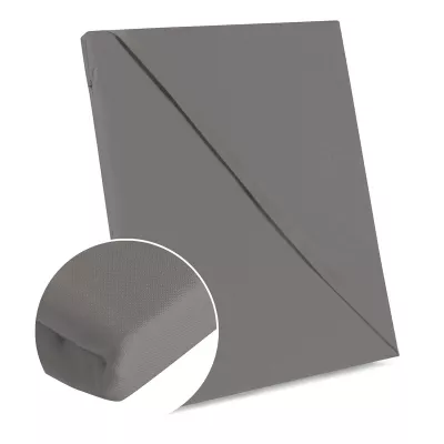 Prześcieradło bawełna JASNY SZARY/037/160x205