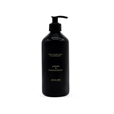 CM-Mydłow płynie 500ml. Amber and Sandalwood