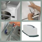 KELA-Mata antypoślizg.do szuflad transpar. Soletta - 4