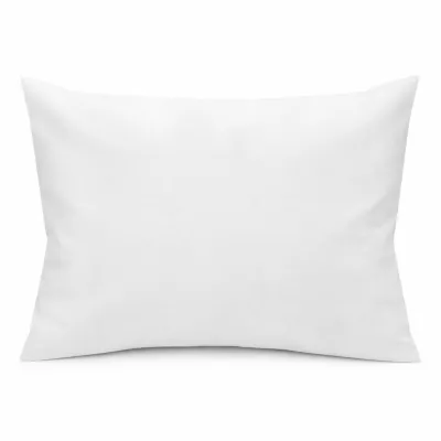 Poszewka hotelowa na zakładkę GŁADKA biała/70x80