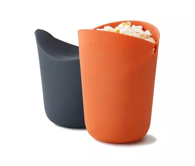 JJ-Zestaw 2 pojemników do popcornu w mikrofali M-C