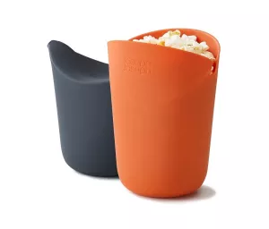 JJ-Zestaw 2 pojemników do popcornu w mikrofali M-C