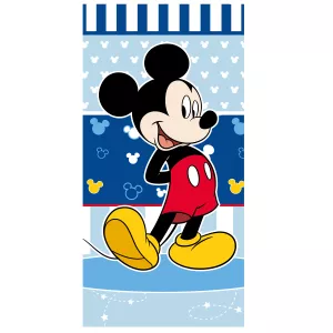 Ręcznik bawełniany 70x140 Myszka Mickey niebieski