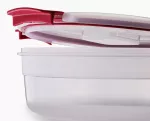 JJ-Zestaw 4 pojemników 1l okrągłych Nest Lock - 5