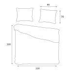 Pościel bawełniana 71493/1 220x200 COTTONLOVE - 9