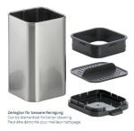 KELA-Ociekacz na akcesoria kuchenne srebrny Plata - 5