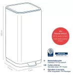 KELA-Ociekacz na akcesoria kuchenne srebrny Plata - 7