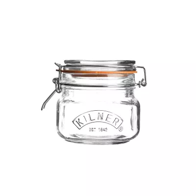 KIL-Słoik 0,5 l. Square Clip Top Jar