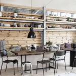 Lampa wisząca metalowa czarna House Doctor - 2