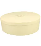 Filiżanki do kawy i herbaty porcelanowe ze spodkami DUO ECRU HERBAL ROSES 260 ml 6 szt. - 2