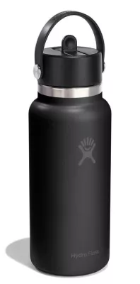 HF- Butelka 32oz Wide Flex Straw Cap Black