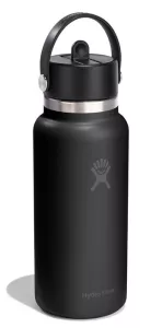 HF- Butelka 32oz Wide Flex Straw Cap Black