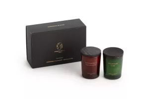 CM-Zestaw 2 świec,70 g Mountain Pine/Gingerbread