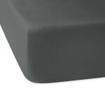 Prześcieradło satyna bawełniana z gumką j.szary 037/120x200 - 4