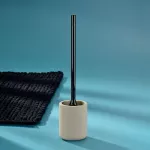 KELA-Szczotka do toalet beżowa Sana - 5