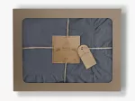 Pościel bawełniana NATURAL GREY/160x200(P) STONEWASHED - 3