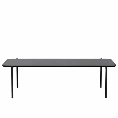 Savoye Coffee Table 50 x 120 cm Ceramic Black